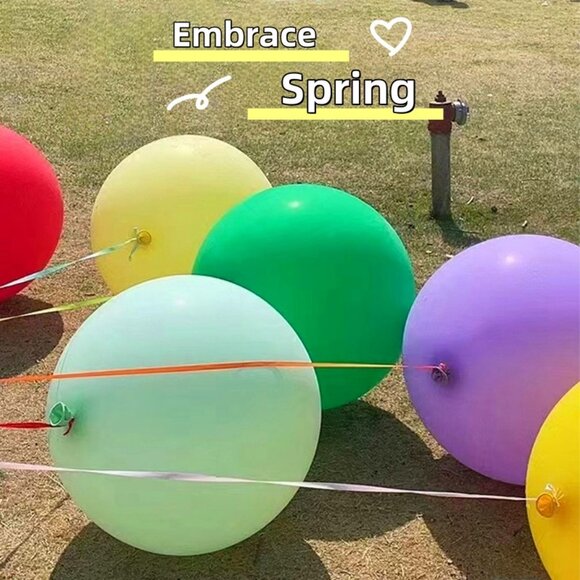 2 Pcs 36" Extra - Large Colored Balloons - Picture 3 of 8